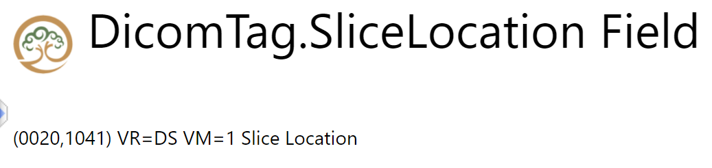 SliceLocation